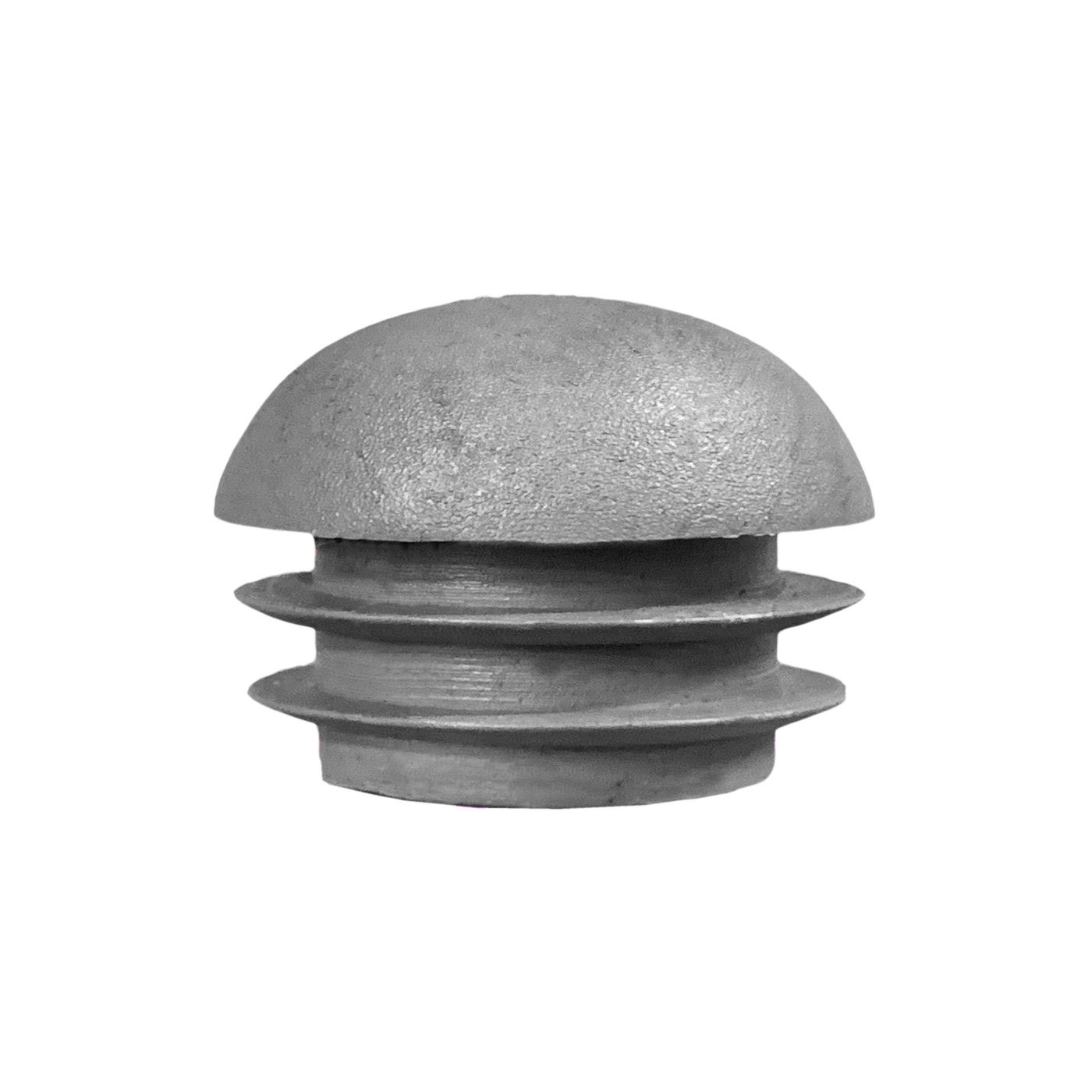 Embout de pied de chaise en plastique (rond, 18-23 mm, gris)