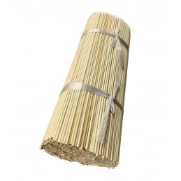 Juego de 400 palos de bambú (5 mm x 40 cm)