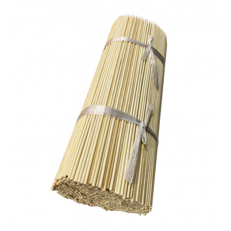 JEUIHAU 600 Bastoncini Di Bambù Naturale 40cm - Strisce Piatte Per Artigianato, Modellismo E Fai-da-Te