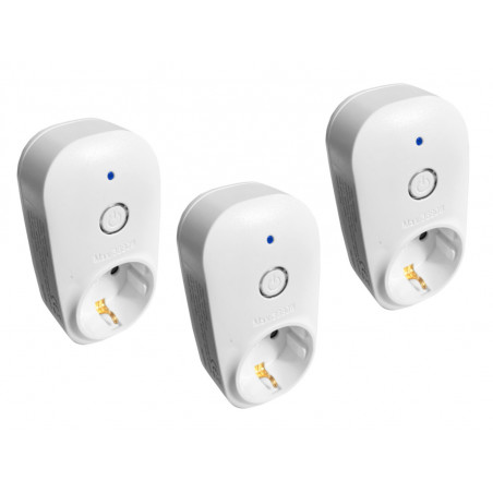 Lot de 3 prises intelligentes (interrupteurs wifi)