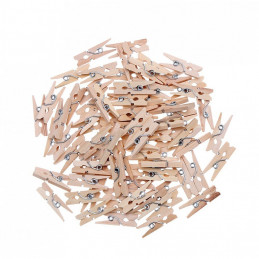 Big set of 1500 small clothes pins (3.5 cm)