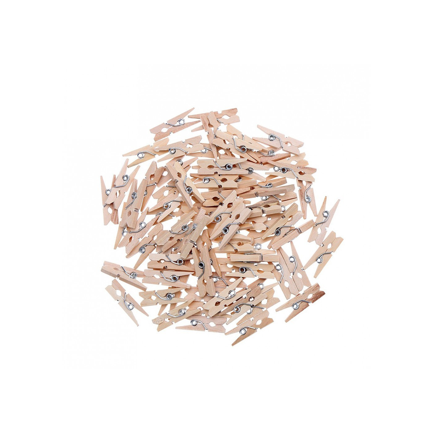 Juego grande de 1500 pinzas para ropa pequeñas (3,5 cm)