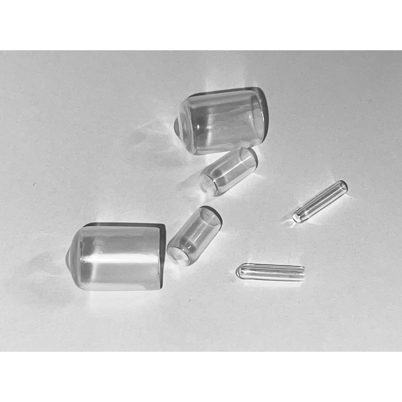 Set Von 150 Flexiblen H lsen Au enkappe H lse Rund 1 6 Mm Schwarz