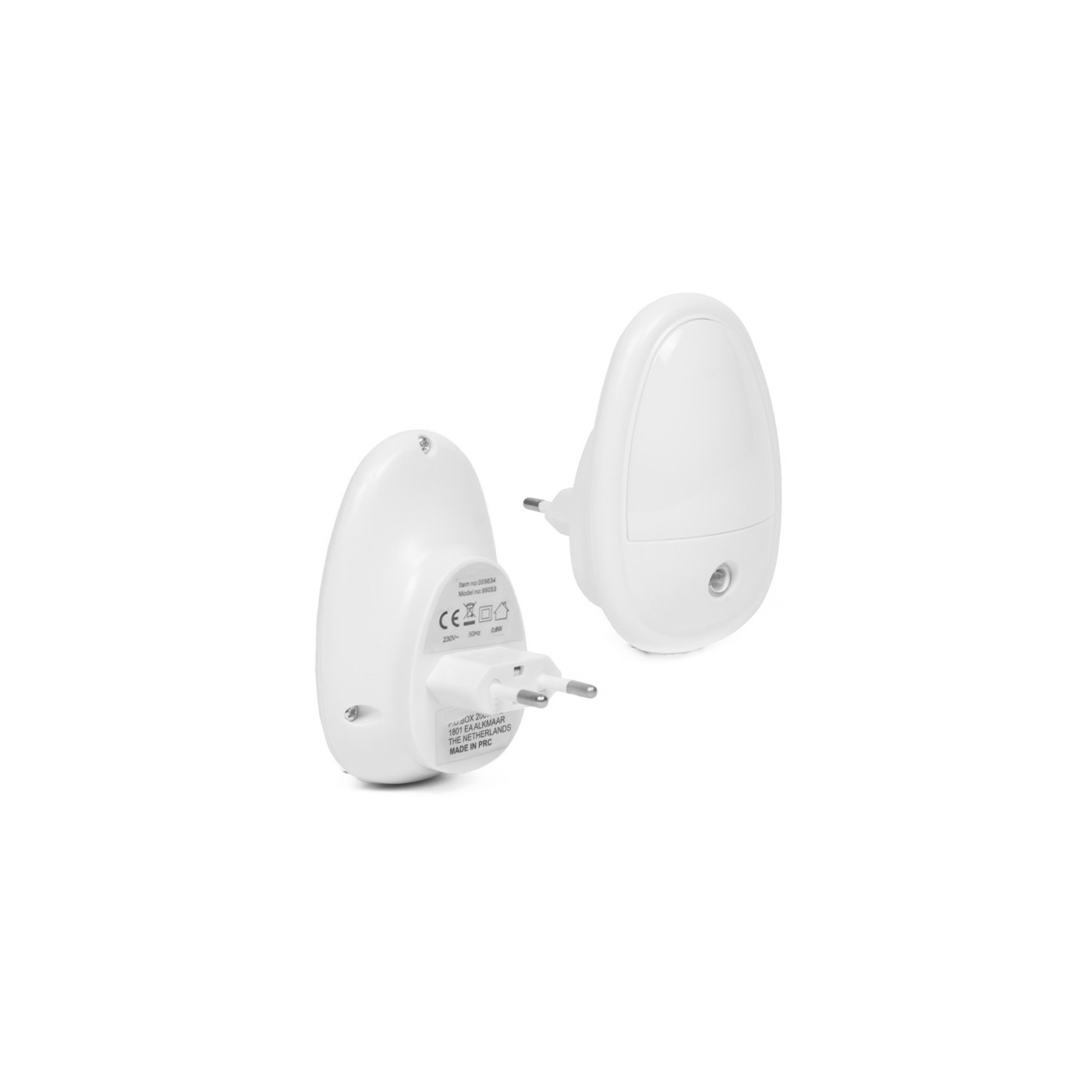 Natlampe med dag/nat-sensor (til stikkontakt)