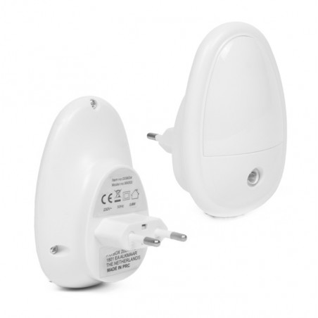 Natlampe med dag/nat-sensor (til stikkontakt)