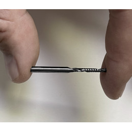 Set HQ micro single flute milling cutters (2.0 mm, 10 pcs)