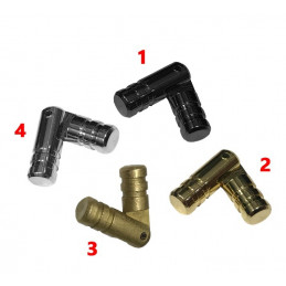 Set di 40 cerniere piccole (nascoste) 5x30 mm, oro