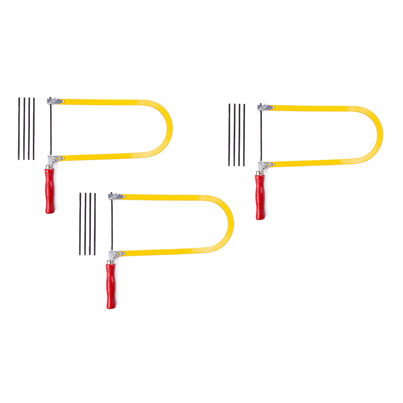 Set von 3 Basis Figurensägen mit 15 Sägen