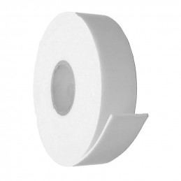 Rol witte, dubbelzijdige schuimtape (breedte: 12 mm, lengte: 2