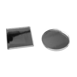 Set of 30 small square mirrors (3x30x30 mm)