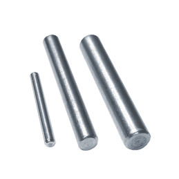 Set of 30 cylinder shaped rods (5.0x50 mm, stainless steel 304)
