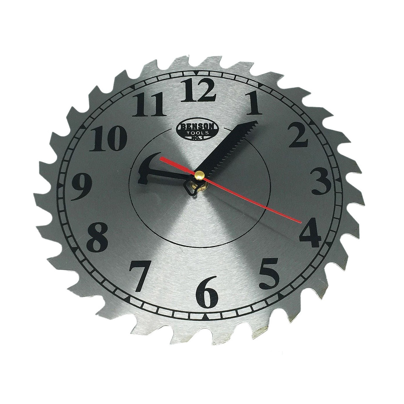 Horloge de magasin de garage, 25 cm