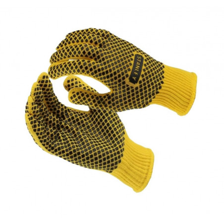 Set of Stanley work gloves (yellow / black)