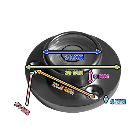Plateau Magnétique Rond Pour Petites Pièces - Acier Inox - Bords Roulés - Outil D'atelier Pratique