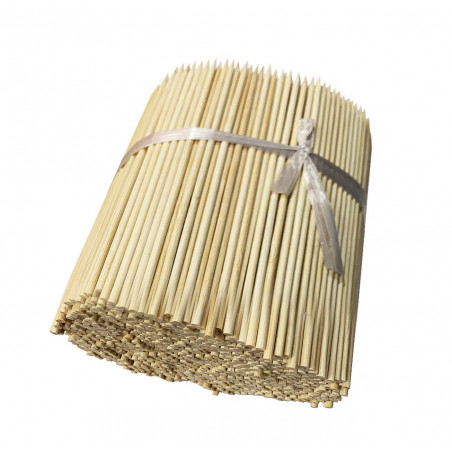 Juego de 200 palitos de bambú (3,5 mm x 25 cm)