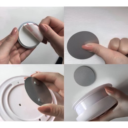 Magnetický závěsný systém (průměr 7 cm, na zeď a strop)