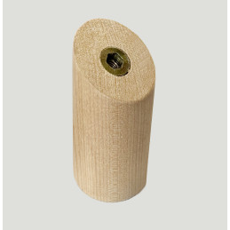 Lot de 6 patères en bois (porte-manteaux), bois de bouleau