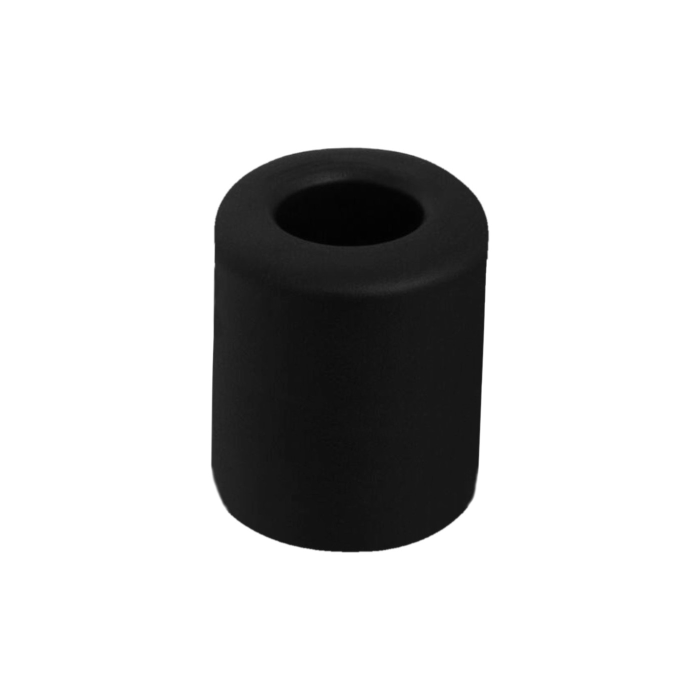 Stoper do drzwi (średnica 3 cm, wysokość 3,5 cm, czarny)