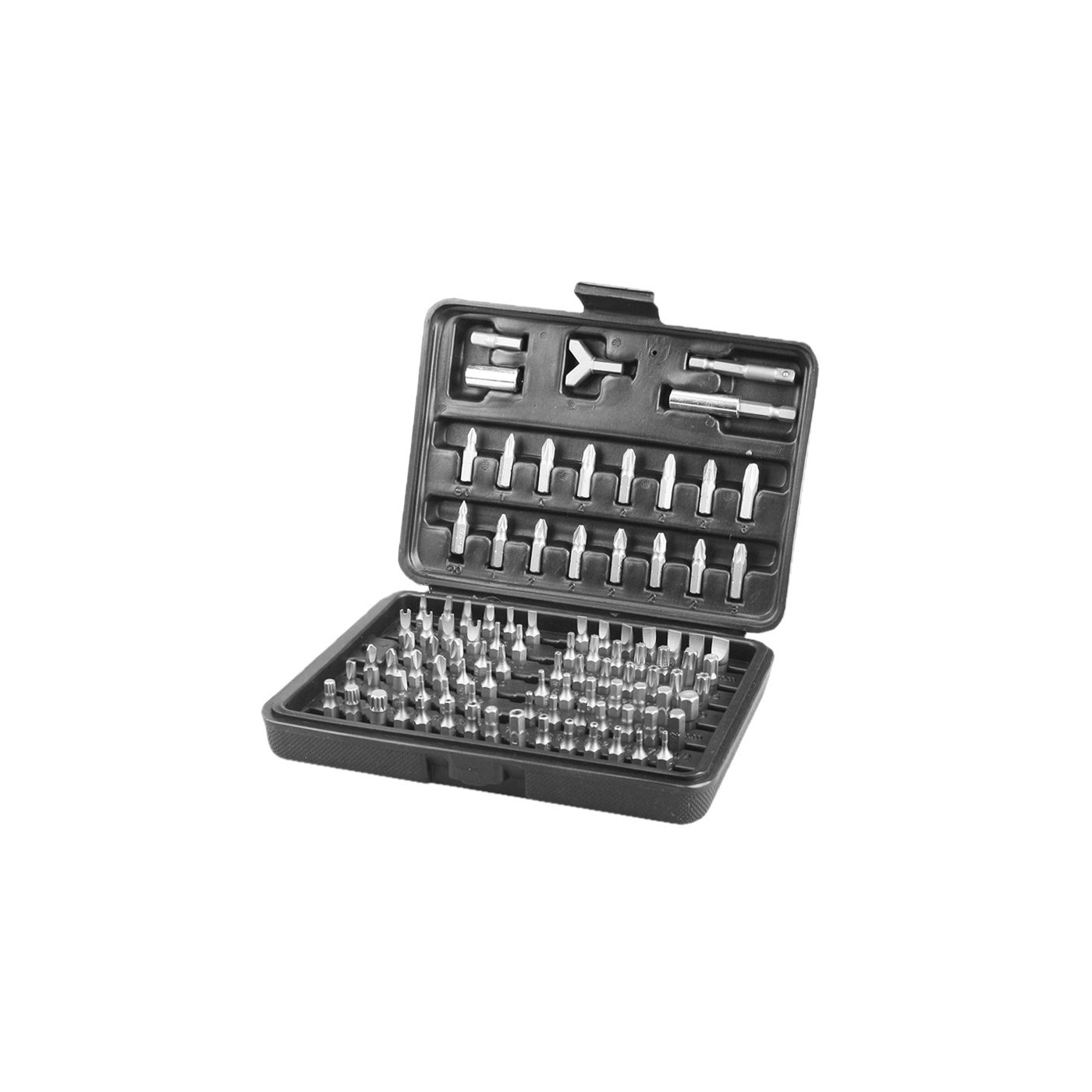 Set Kompletter HSS-Bits mit Aufsätzen (100 Teile)