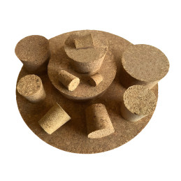 Cork for crafting or bottles (size 14: 69x63x20 mm)