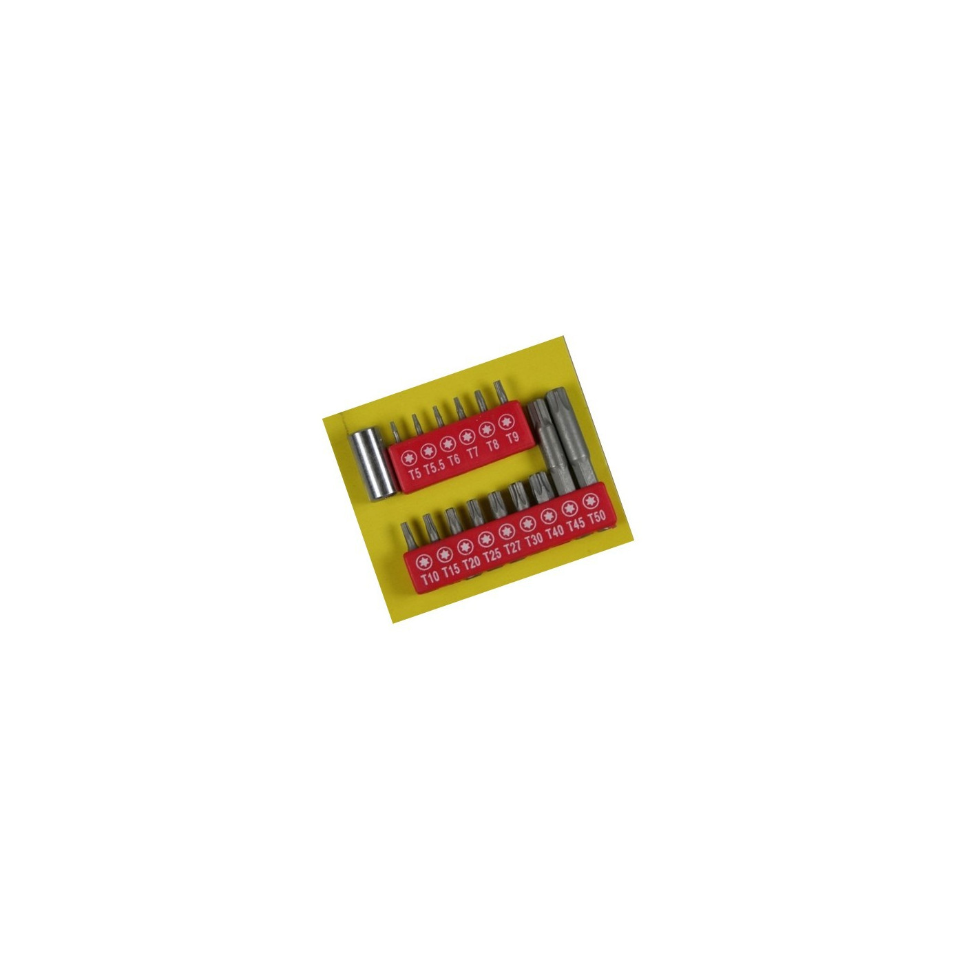 16 delige torx bitset