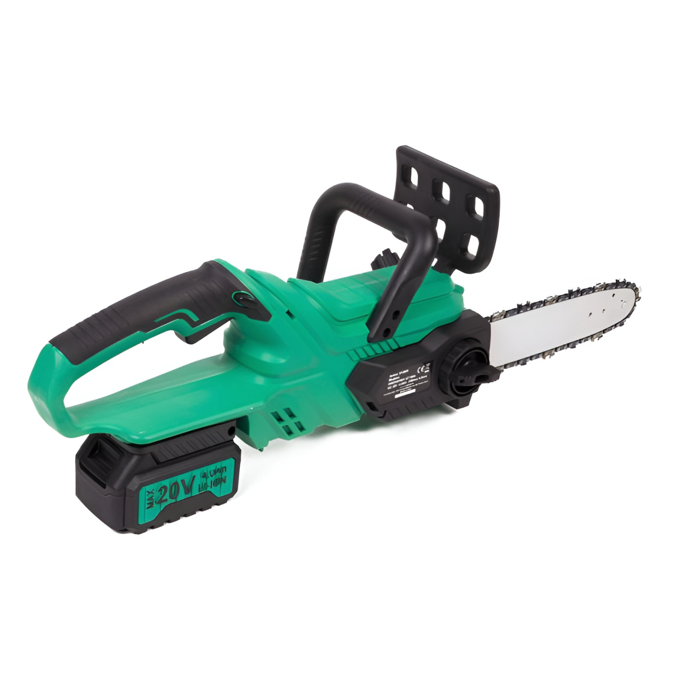 Cordless Chainsaw – 20V Li-ion, 250 mm Blade