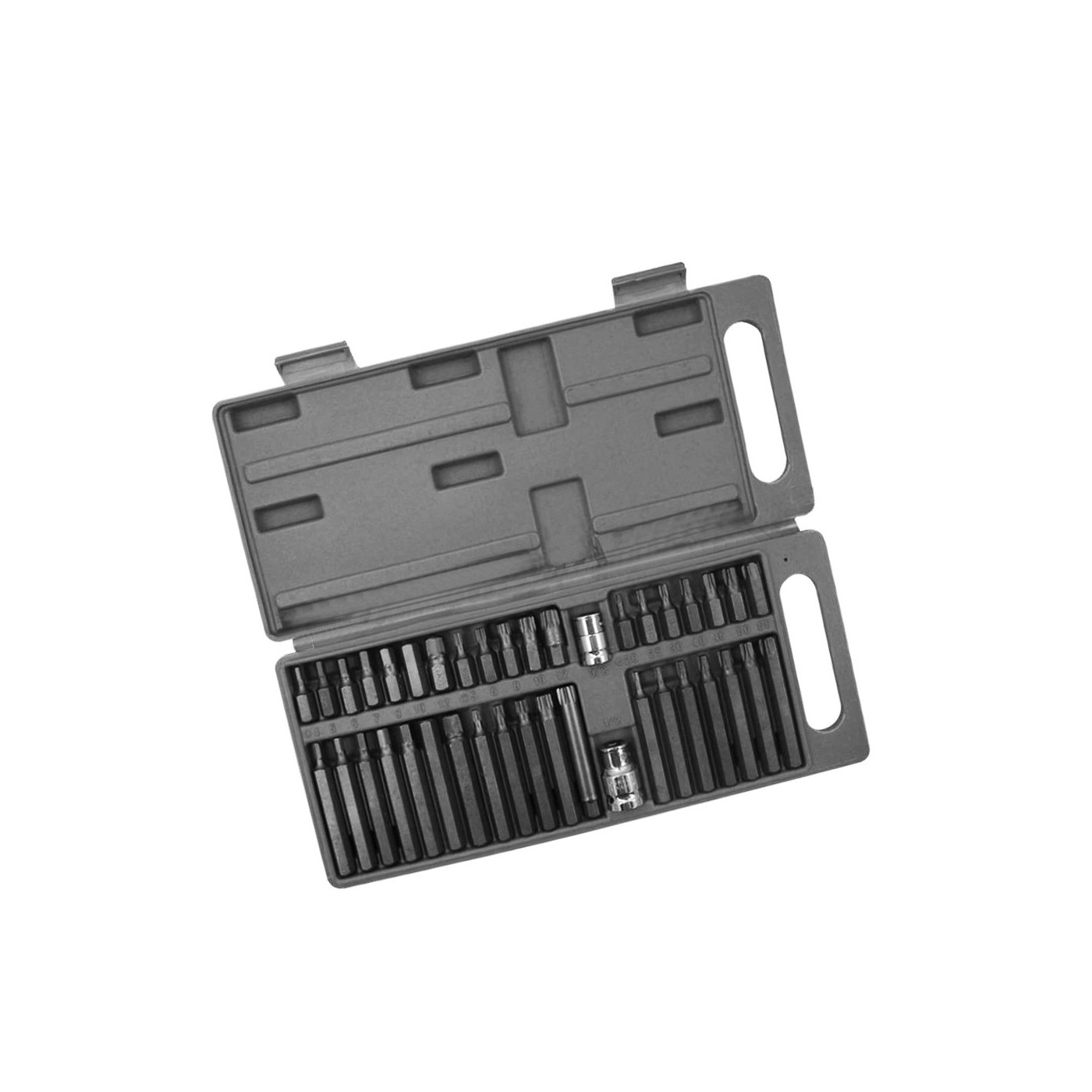 Uitgebreide torx, inbus bitset (40 delig)