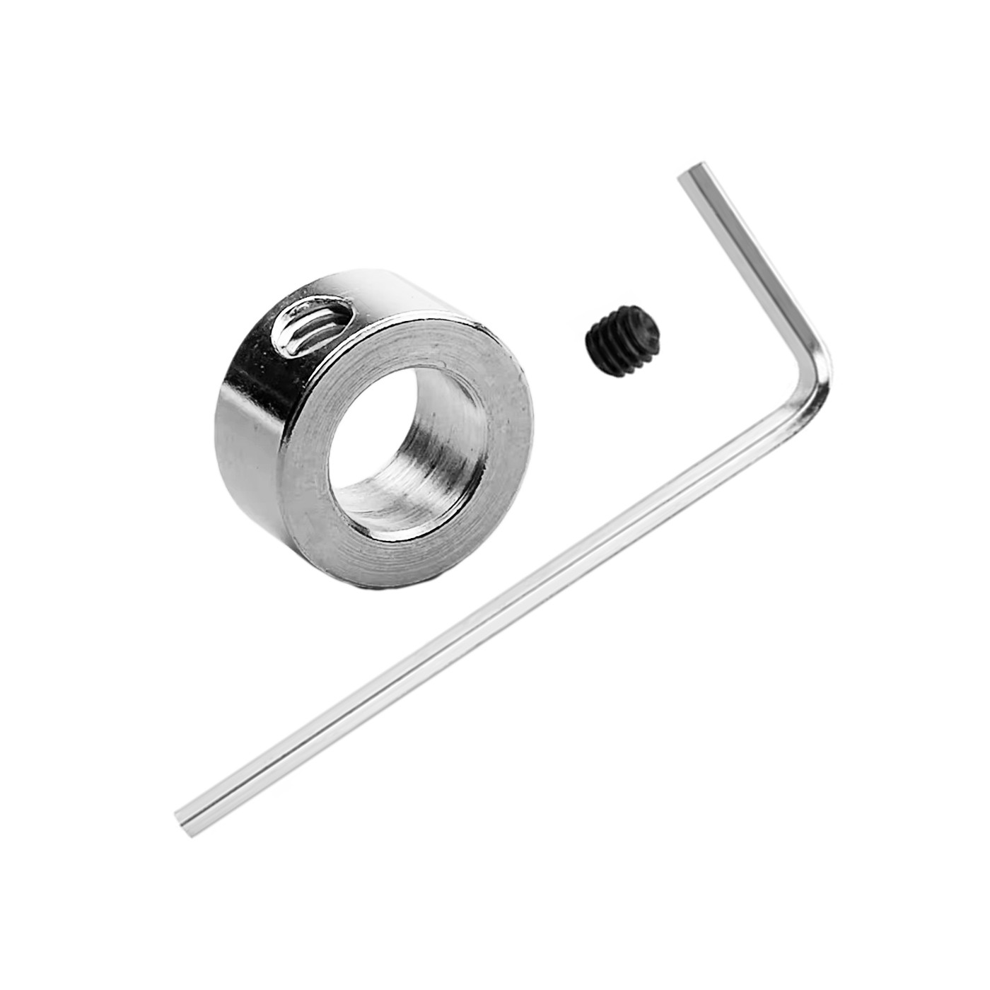 Metal axle collar, adjusting screw (set of 5 pieces, 3.05x8x5