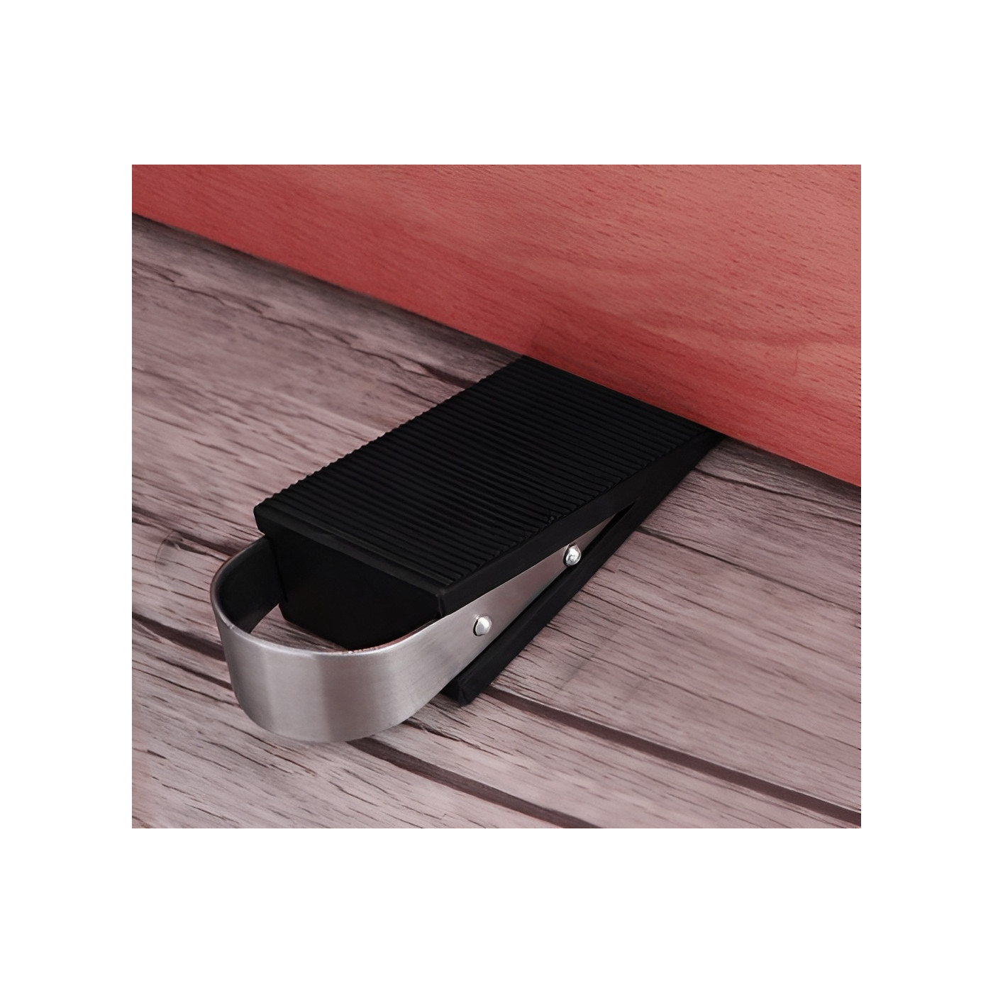 Door stopper (stainless steel and rubber)