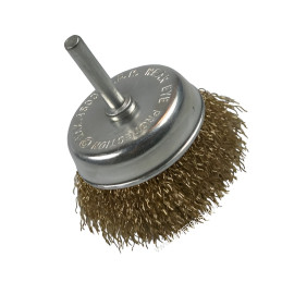 Metal brush for drilling machines, 75 mm