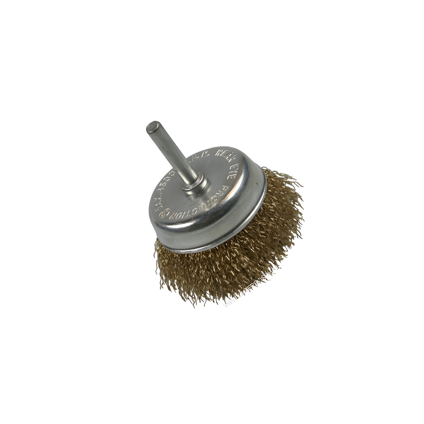 Metal brush for drilling machines, 75 mm