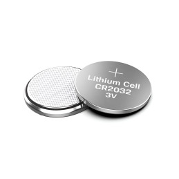 Set of 6 CR2032 batteries (button cells, 3V)