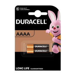 Set of 2 Duracell AAAA batteries