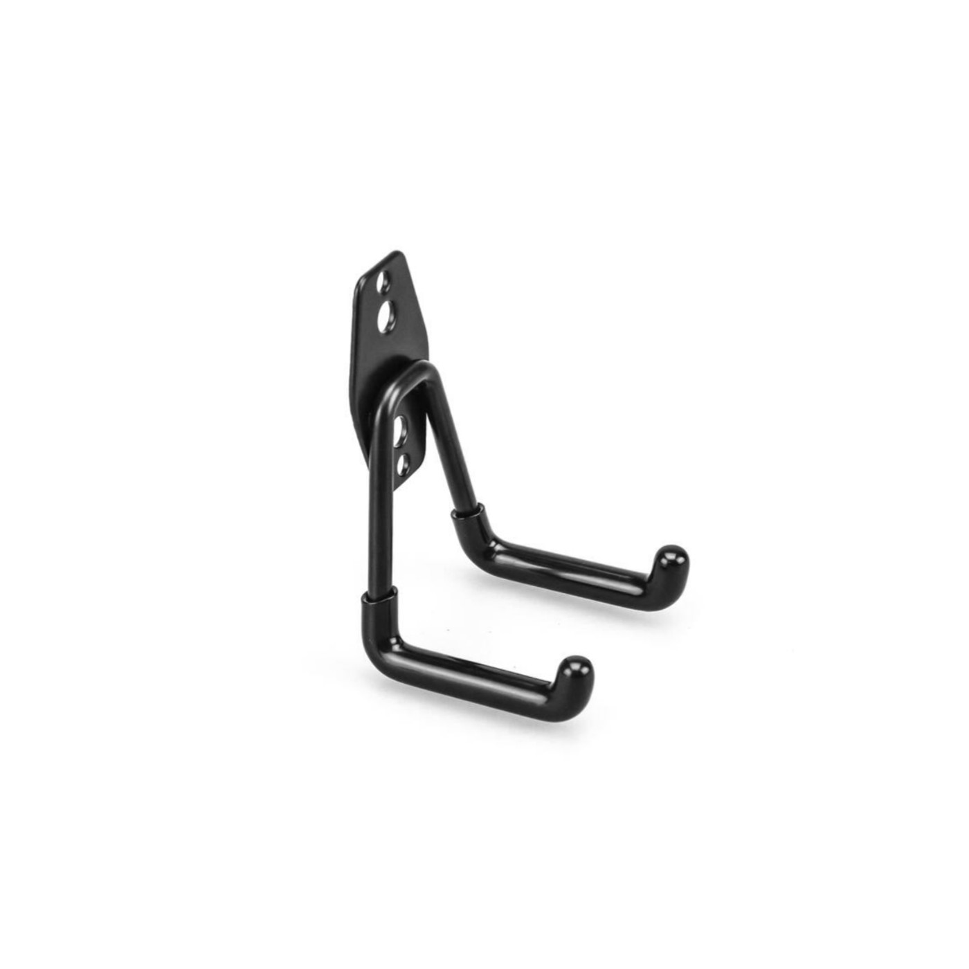 Doppelter Wandhaken (schwarz)