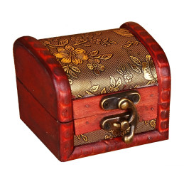 Scatola di legno d'epoca (cassapanca)