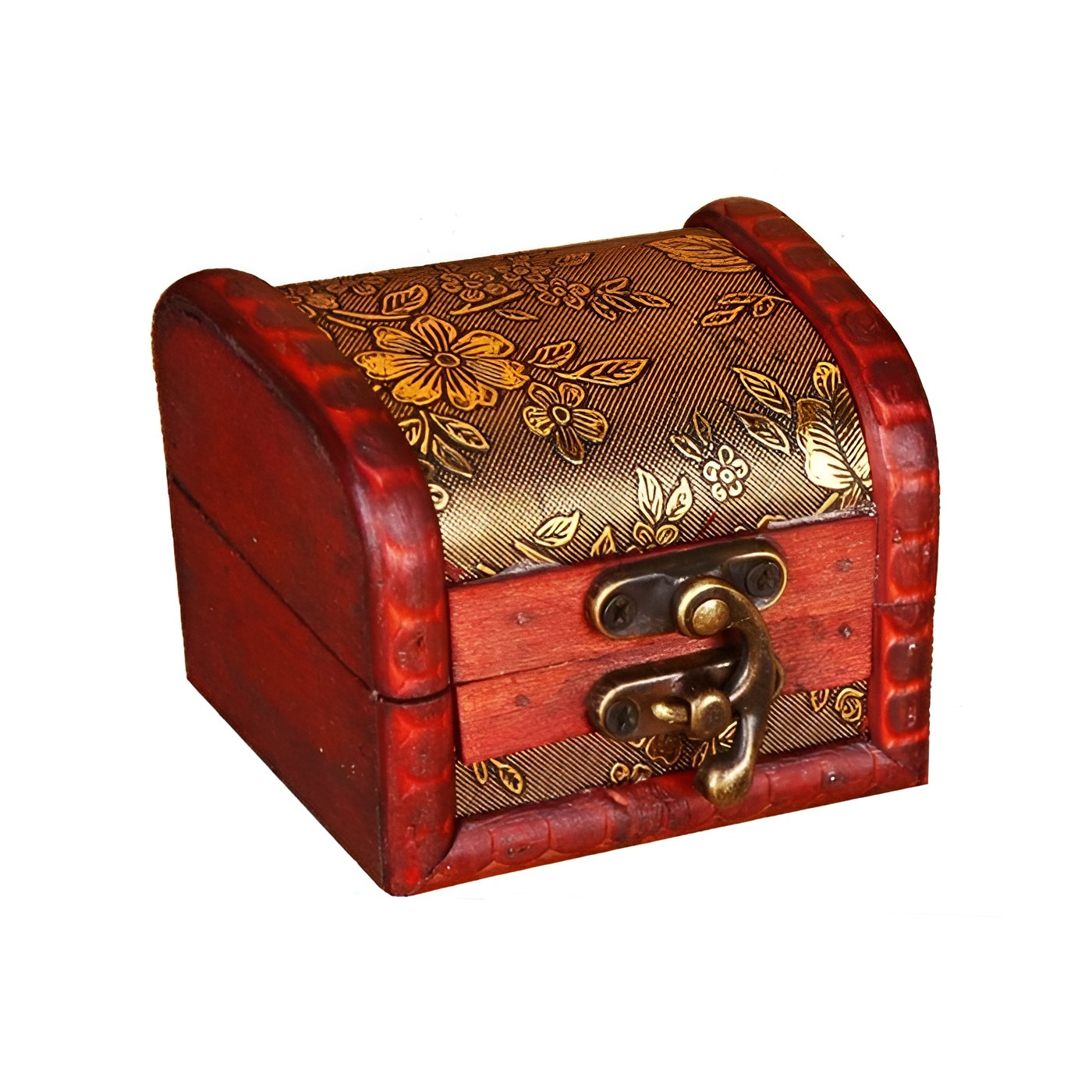 Scatola di legno d'epoca (cassapanca)