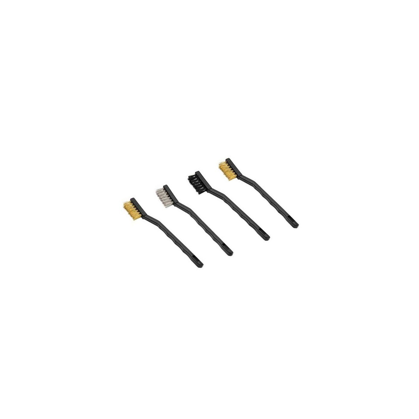 Wire brushes set (4 pieces)