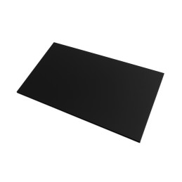 Płyta bazowa z akrylu (PMMA) (czarna, 50x30 cm, grubość 3 mm)