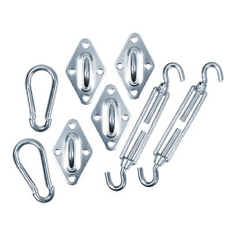 Universal mounting set, 8-piece