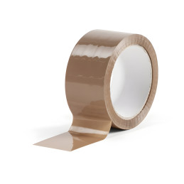 Budget packaging tape (width 48 mm, length 50 meters, brown)
