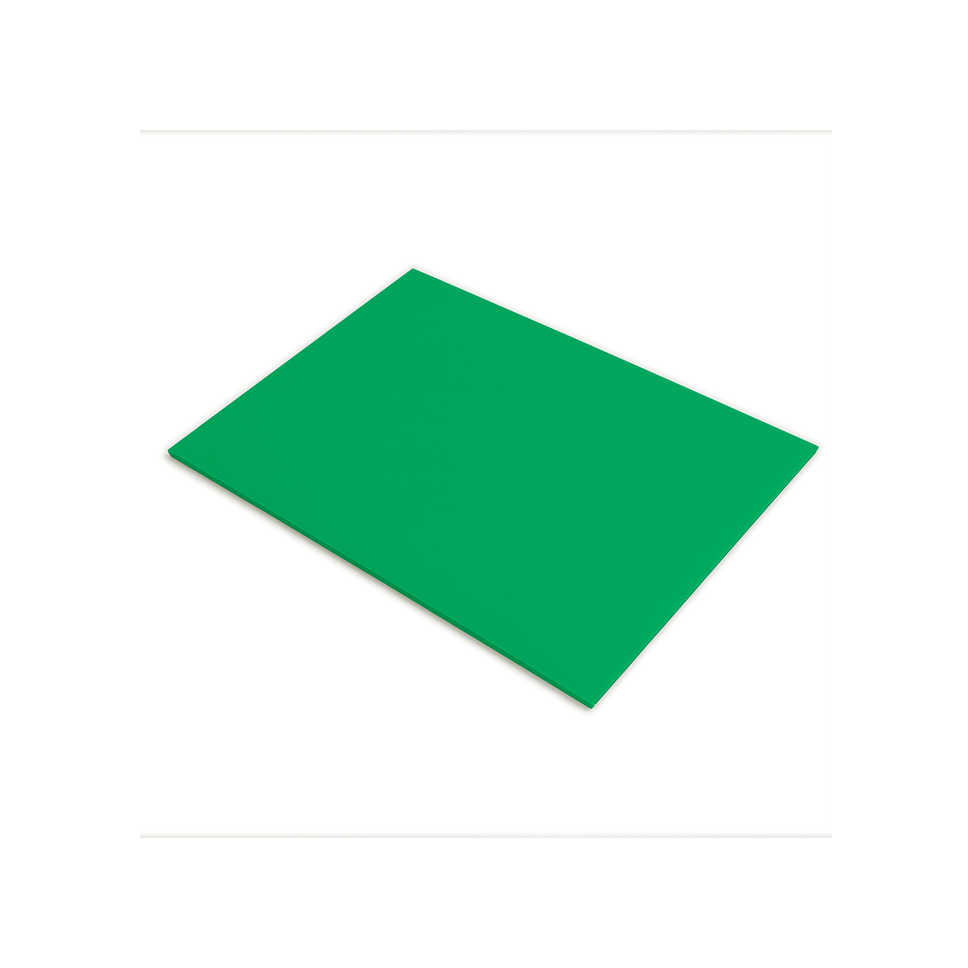 Acrylic (PMMA) base plate (light green, 50x30 cm, 3 mm thick)