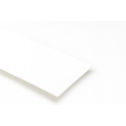 Acrylic (PMMA) base plate (white, 50x30 cm, 3 mm thick)