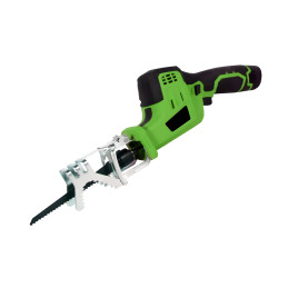Cordless reciprocating saw / pruning saw with 12V battery