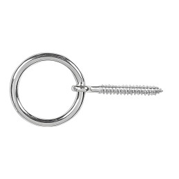Oogschroef met ring, 5 mm