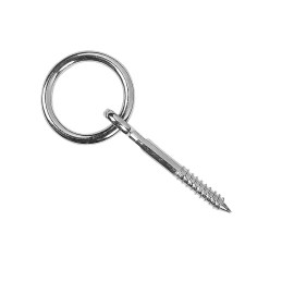 Oogschroef met ring, 8 mm