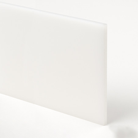 Acrylic (PMMA) base plate (opal white, 50x30 cm, 8 mm thick) Acrylic (PMMA) base plate (opal white, 50x30 cm, 8 mm thick)