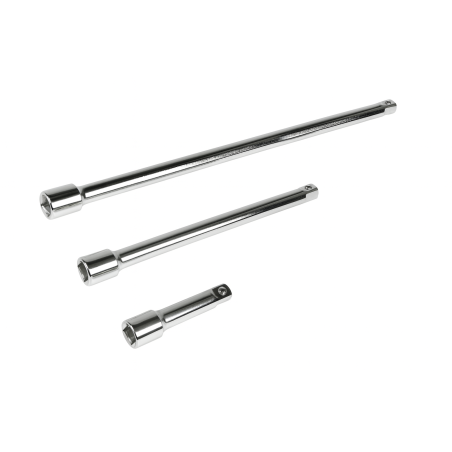 Socket extensions (1/4 inch, 75, 150 and 225 mm length)