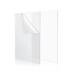 Plaque de base en acrylique (PMMA) (transparente, 50x30 cm