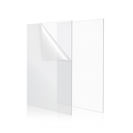 Acrylic (PMMA) base plate (transparent, 50x30 cm, 3 mm thick) Acrylic (PMMA) base plate (transparent, 50x30 cm, 3 mm thick)