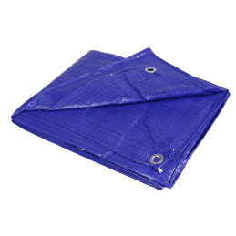 Blue tarpaulin 1.5 x 2.5 m – PE 80 GSM